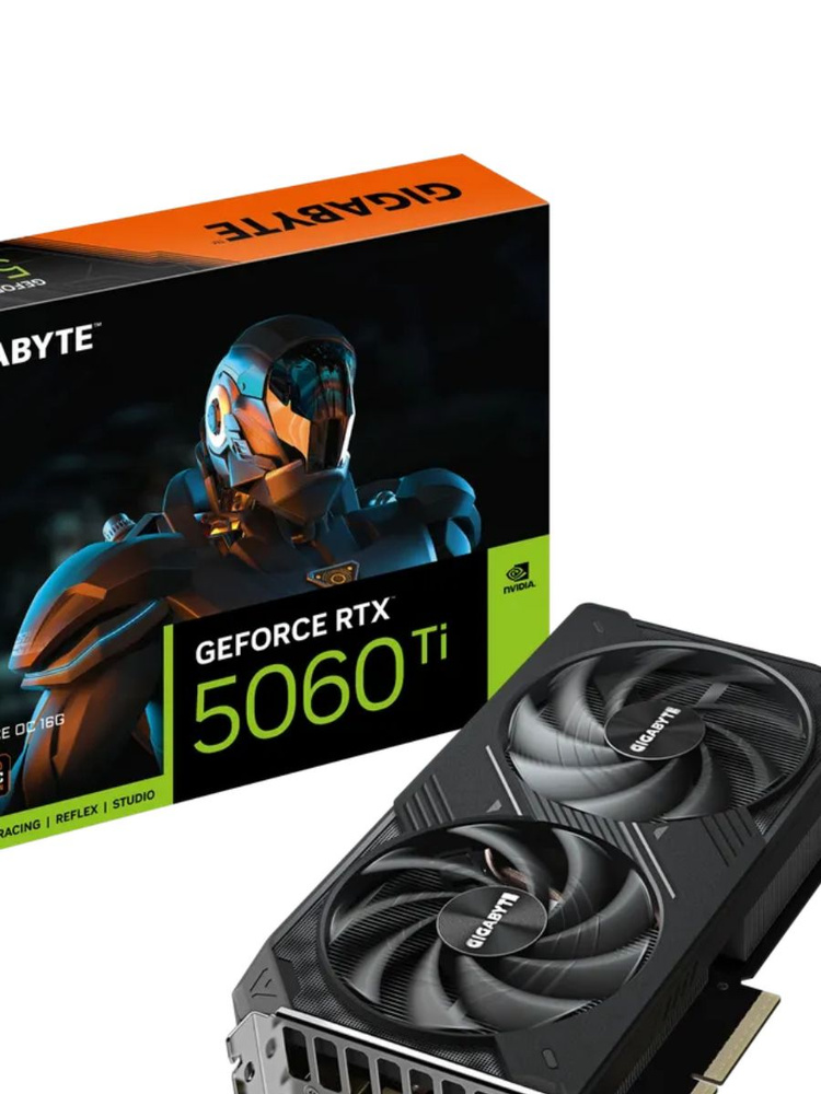Видеокарта GeForce RTX 5060 Ti, 16 ГБ PCI Express 5.0 889523049372