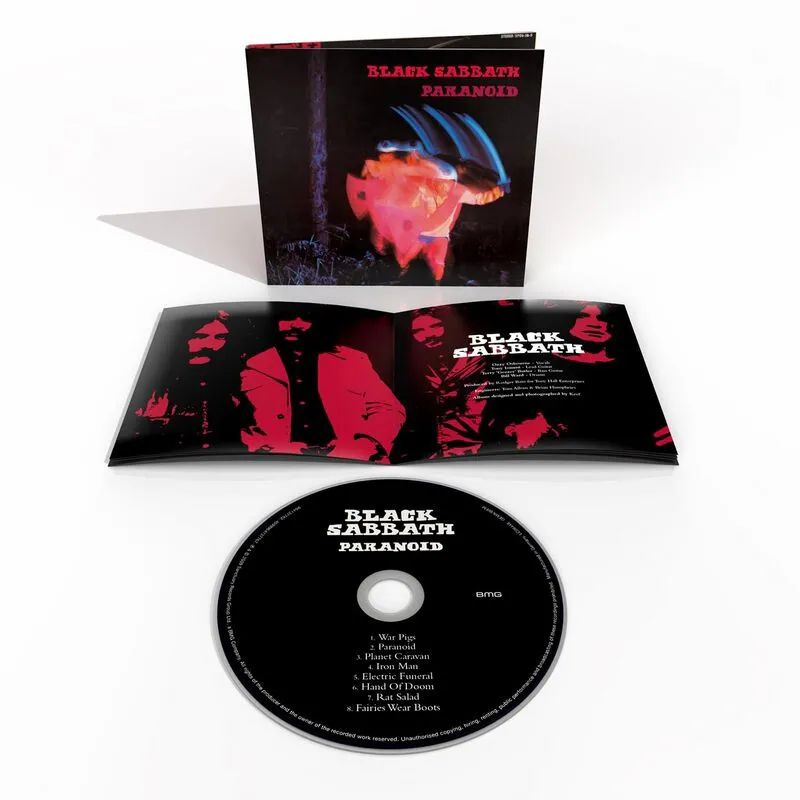 Black Sabbath - Paranoid (2009 Remaster) CD Re-2025 фирменный диск