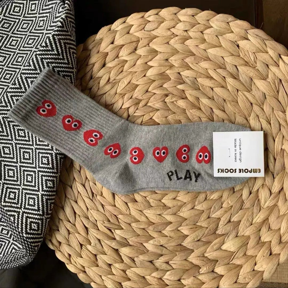 Носки Comme des Garcons женские, мужские, 1 пара #1