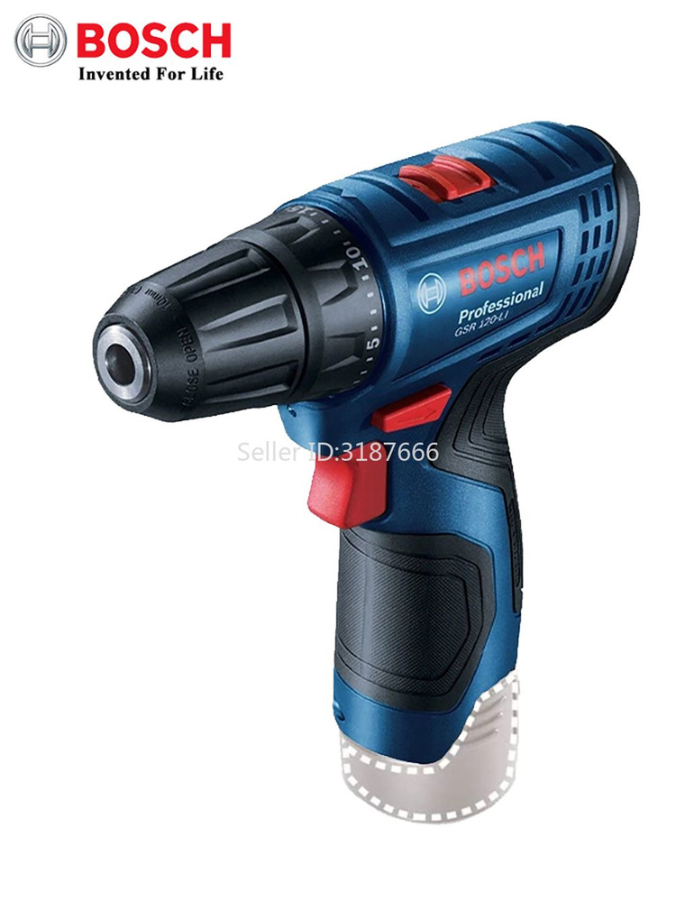 Bosch Аккумуляторная отвертка GSR 120-LI,12 В, 30 Нм, 0 Аккумулятор #1