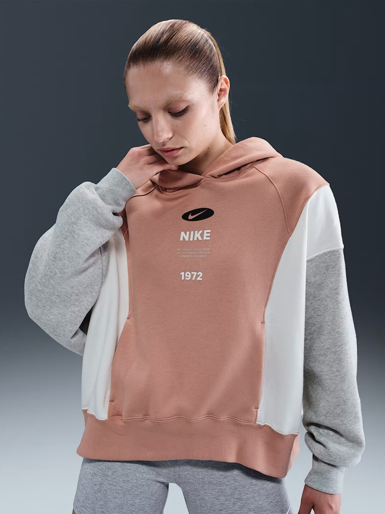 Худи Nike W NSW PHNX FLC REMIX OOS HDY #1