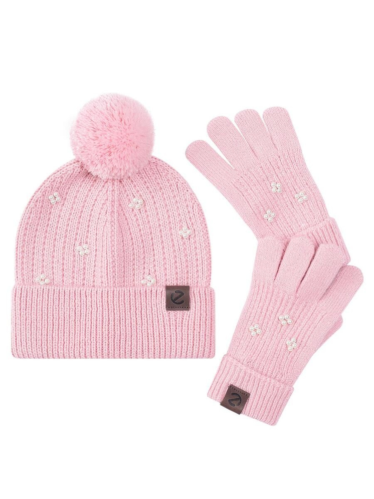 Шапка с помпоном ECCO Winter Set #1