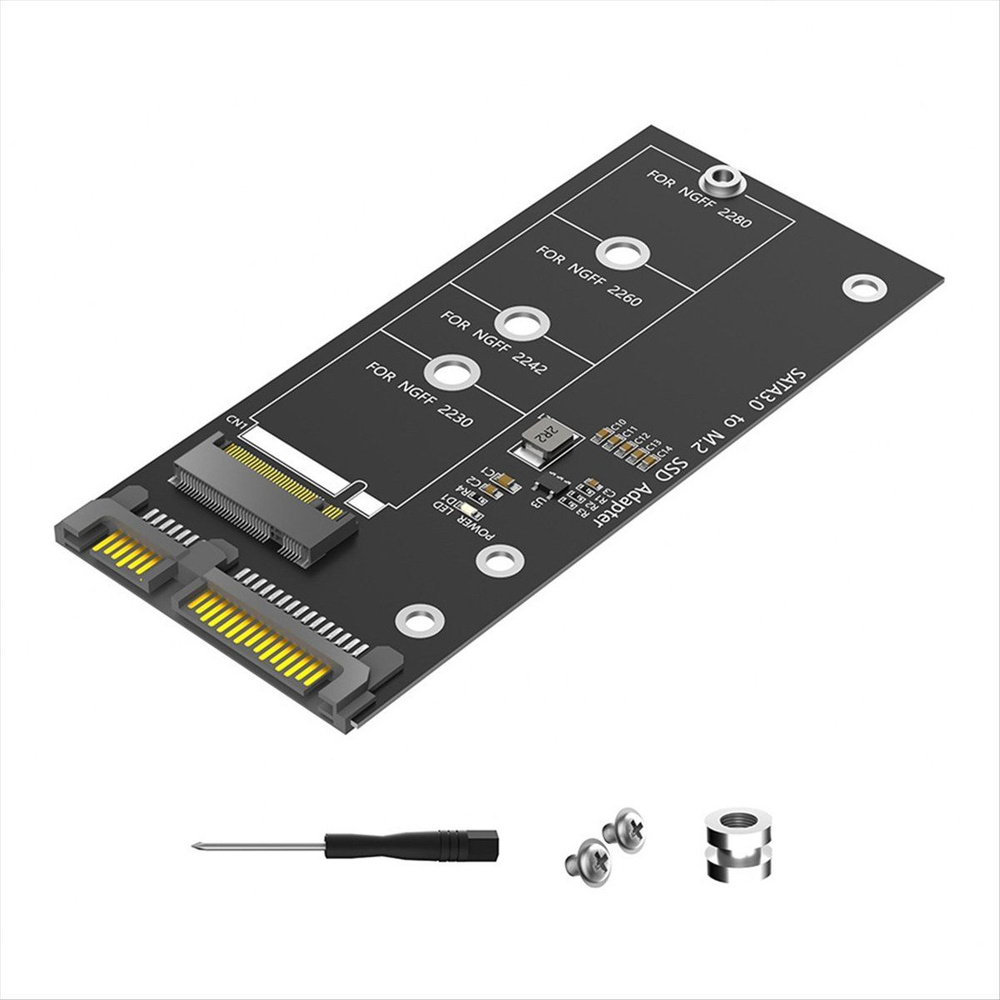 Плата-Адаптер M.2 - NGFF B Key SSD Converter #1