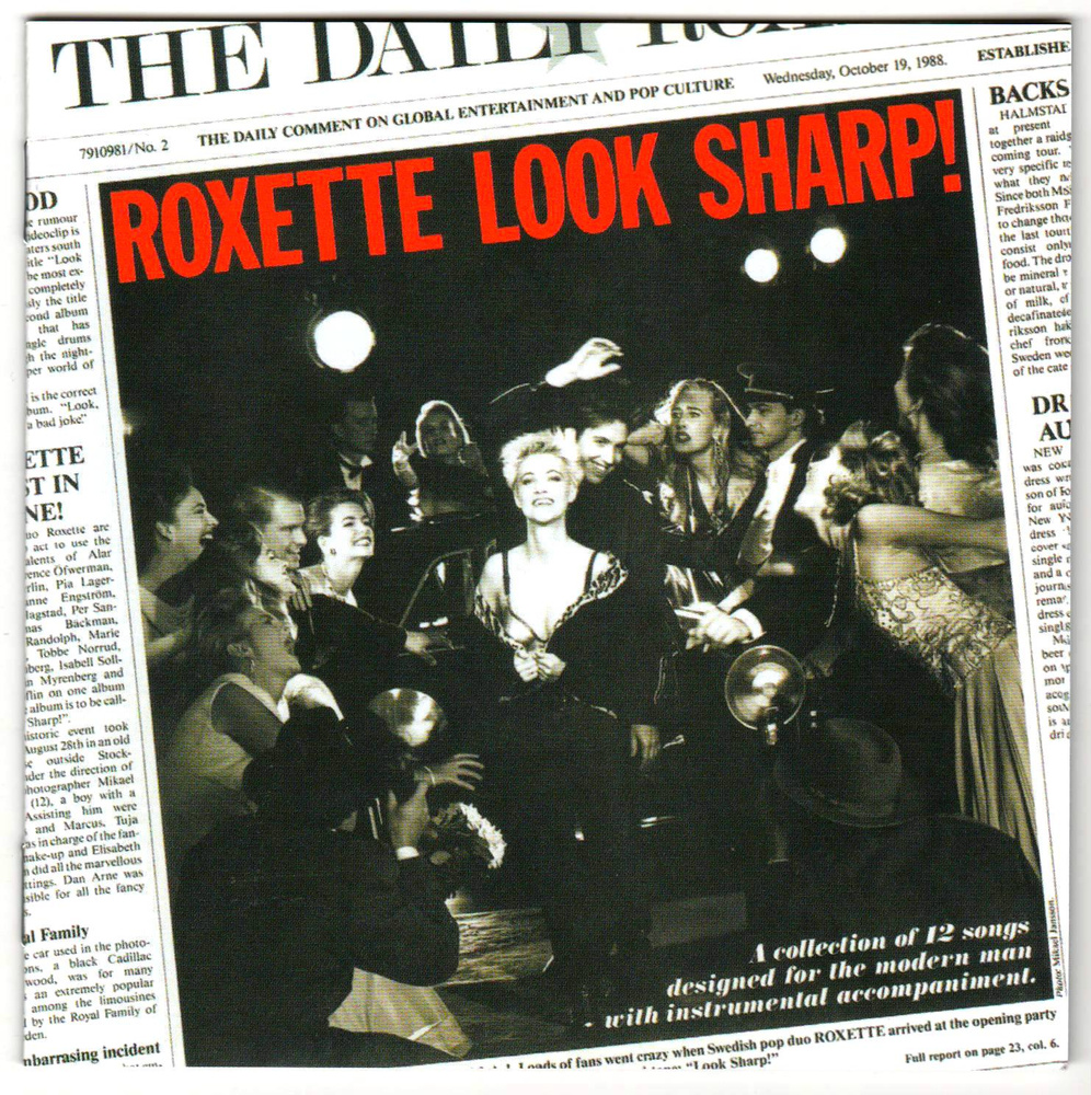 ROXETTE - Look Sharp! - Компакт-Диск (CD) #1