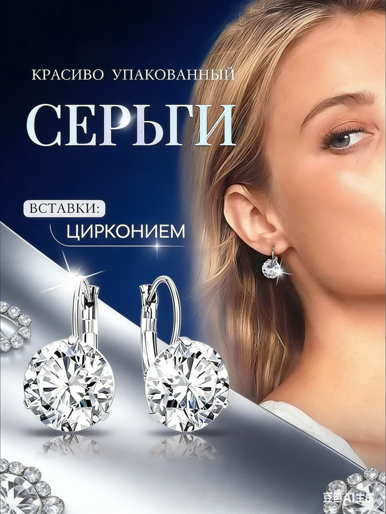 Серьги крупные #1