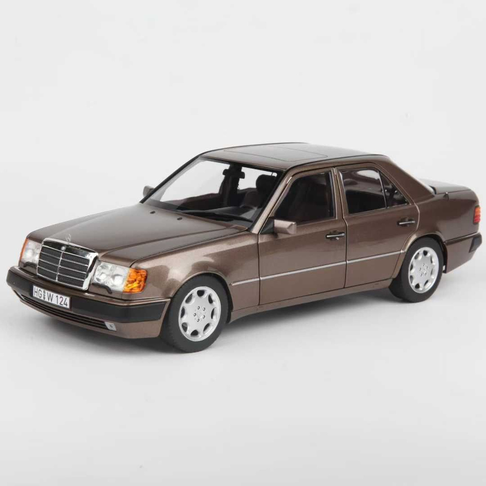 Minichamps 437032502 1/43 Mercedes-Benz BRABUS 6.5 500E W124 1989 Bleu