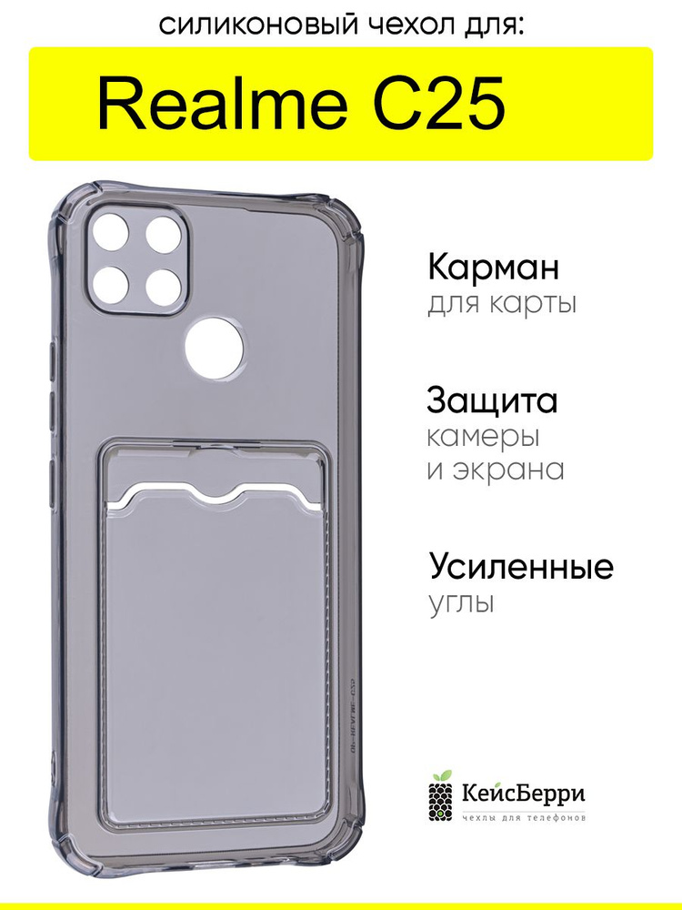 Чехол для Realme C25, серия Card Case #1