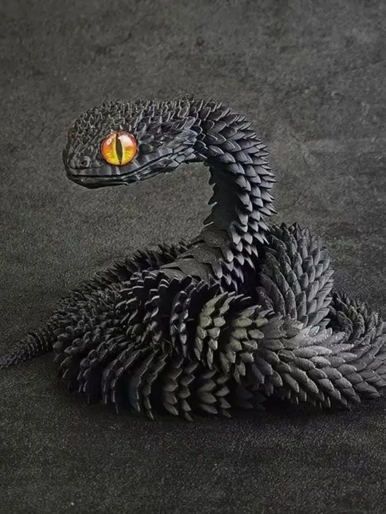 Змея 3d. #1