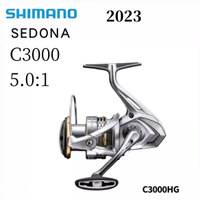 Катушка Shimano Sedona C3000 Fi – купить в интернет-магазине OZON по низкой  цене