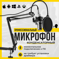 Петличный микрофон для экшн камер GoPro и GitUp купить по доступной цене в Омске