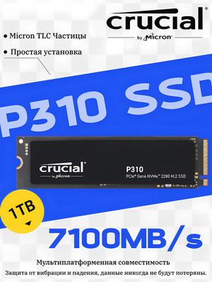 Crucial P2 1000 GB Nvme купить на OZON по низкой цене