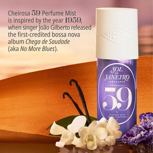 CHEIROSA 59 DELÍCIA DRENCH™ ボディミスト Cheirosa 59 Delícia Drench™ Perfume Mist – Sol de Janeiro