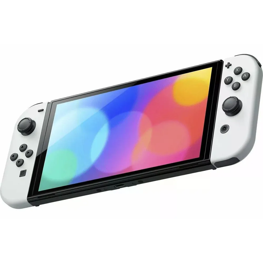 Игровая приставка Nintendo Switch OLED White, белый, фото 2