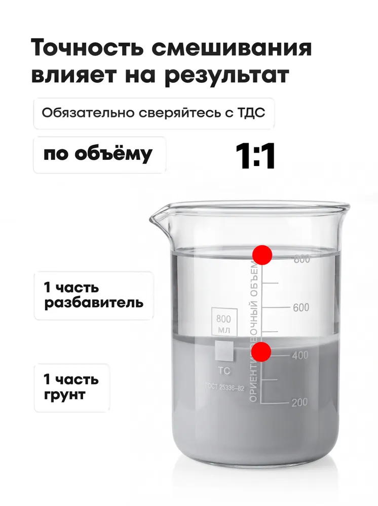 Грунт эпоксидный серый Jeta PRO 5753 2К, грунтовка для автомобиля 1,0 л, 1 л, фото 3