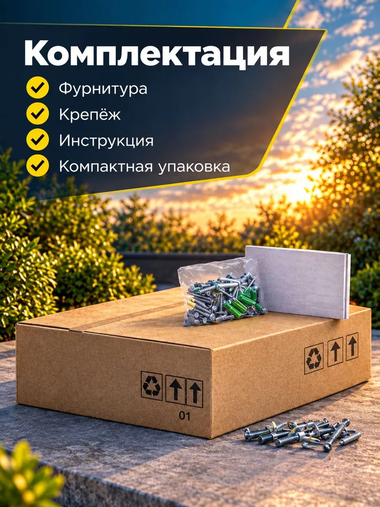 Каркас хозблока 4х2м 1 секция, 4x2 м, фото 6