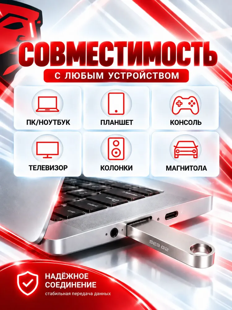 USB-флеш накопитель / USB-Флешка / Flash карта 3.0 ,1 ТБ, 1 ТБ, фото 2