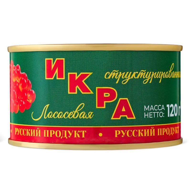Икра лососевая Русский Продукт имитированная, 120г, 120 г