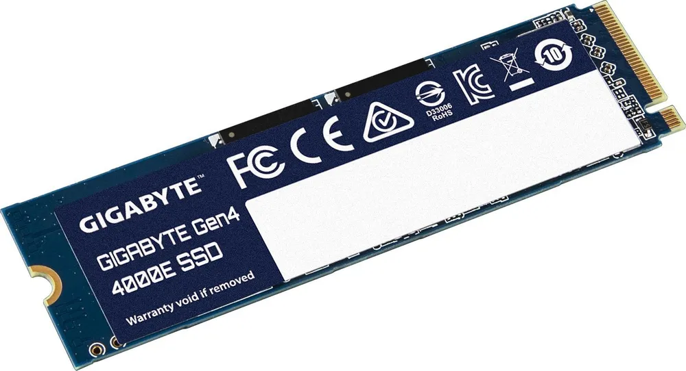 Gigabyte 500 ГБ Внутренний SSD-диск 4000E M.2 PCI-E 4.0 (G440E500G)