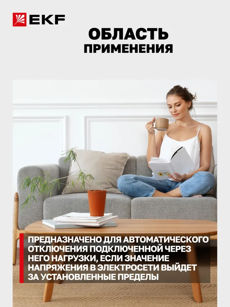 Цифровое розеточное реле напряжения MRVs-16 EKF PROxima 230В до 3500Вт, 3500 Вт, фото 2