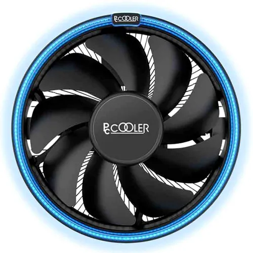 PCCOOLER E126MB Кулер черный 120мм алюминий 1800rpm 26.5db 4-pin 92W 70мм