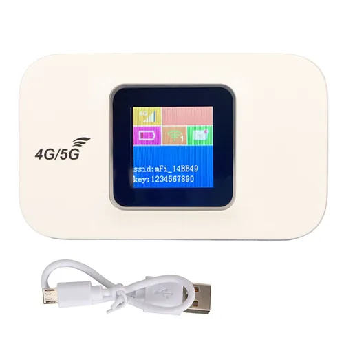 4G WiFi роутер 150 Мбит/с, портативный модем с LCD дисплеем, поддержка 10 устройств, для дома и офис