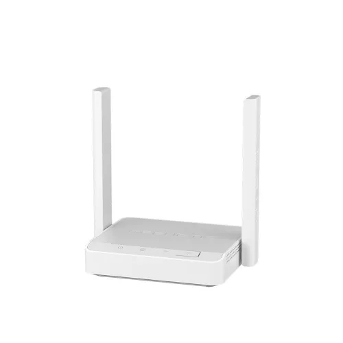 WiFi роутер Keenetic Starter (KN-1121) с Mesh Wi-Fi N300 и 3-портовым Smart-коммутатором светло-серы