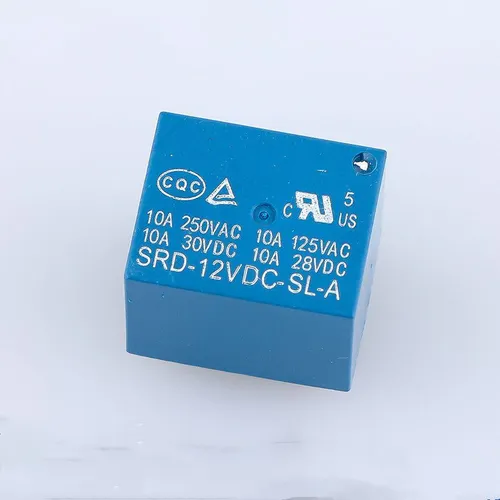 3pcs Реле SRD-12VDC-SL-A SONGLE 12В DC 10А NO герметичное DIP-4