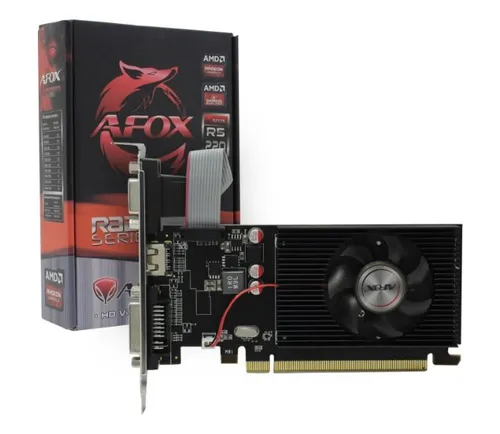 AFOX Видеокарта Radeon R5 220 AFR5220-1024D3L5 1 ГБ (AFR5220-1024D3L5)