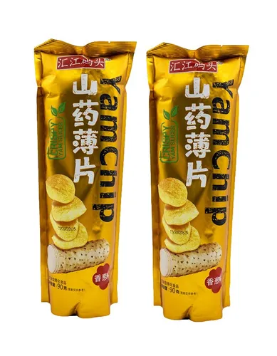 Чипсы YamChip со вкусом лука шалот 2 шт. по 90 г, Китай