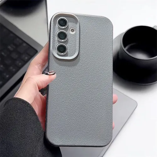 Подходит для Samsung A15 5G Мягкий боковой чехол с узором из искусственной кожи