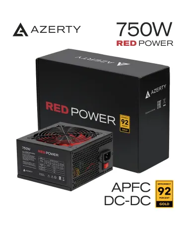 Блок питания компьютера Azerty RPG-750FA4 (750W / Вт) 80 Plus Gold