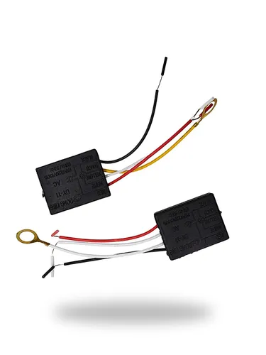 Сенсорный выключатель для настольной лампы, 1/3-позиционный, черный, 120-220В