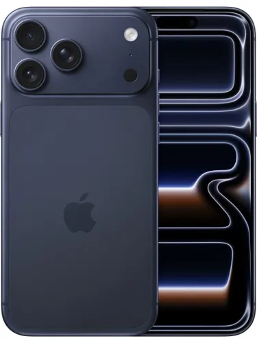 Apple Смартфон iPhone 17 Pro Max, SIM + ESIM, 256 ГБ, Nano-SIM, eSIM, синий, темно-синий