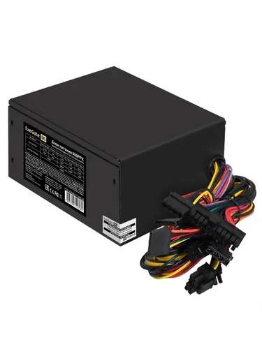 ExeGate EX292174RUS-S Блок питания 400PPX-SC , 400Вт, 140мм, черный
