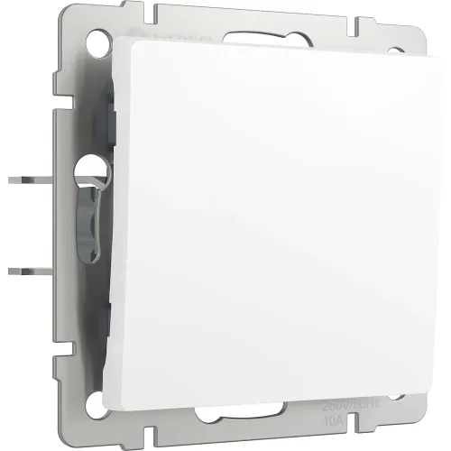 Одноклавишный выключатель WERKEL W1110061 белый матовый a059268