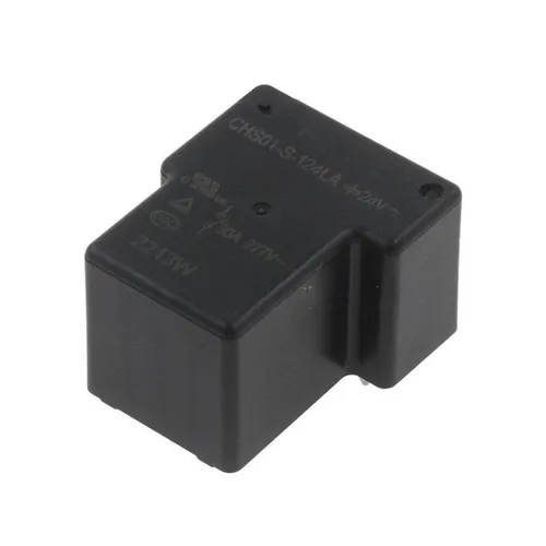Высокомощное электромагнитное реле CHS01-S-124LA 40A 24VDC для модуля зарядки электромобиля 4-контак