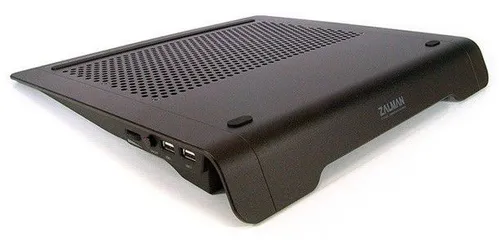 Подставка охлаждающая для ноутбука 13.3" Zalman ZM-NC1000 чёрная (2x65mm fan, 1500rpm, 2xUSB, металл