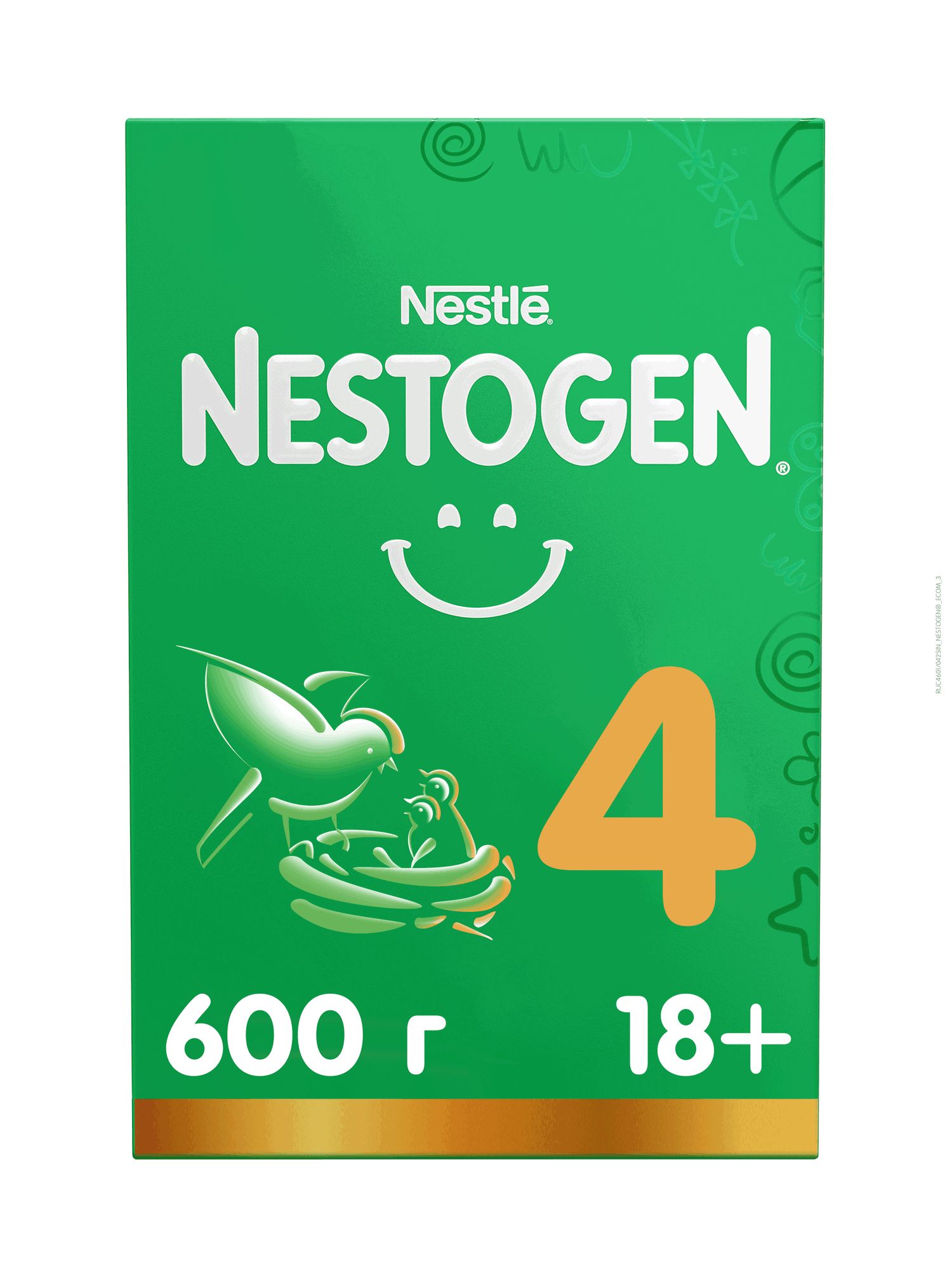 Молочко детское Nestogen 4, с 18 месяцев, 600 г