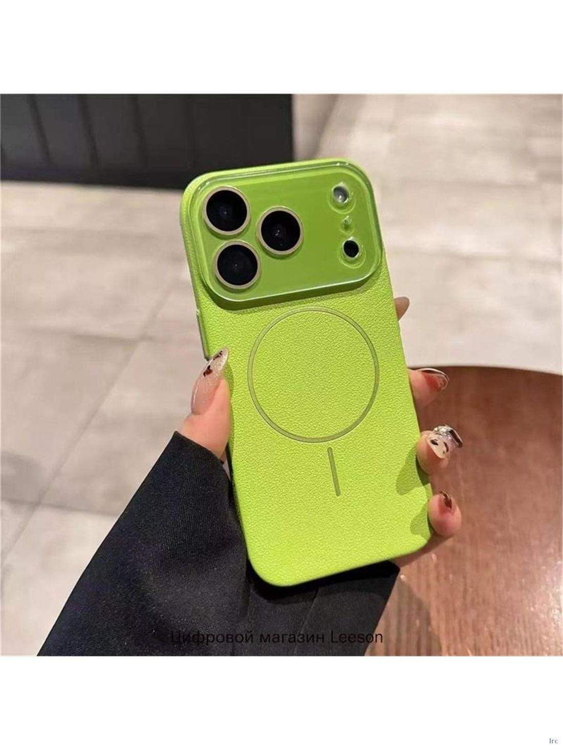 智能手机壳 用于 Apple iPhone 17 Pro, 聚碳酸酯, 绿色