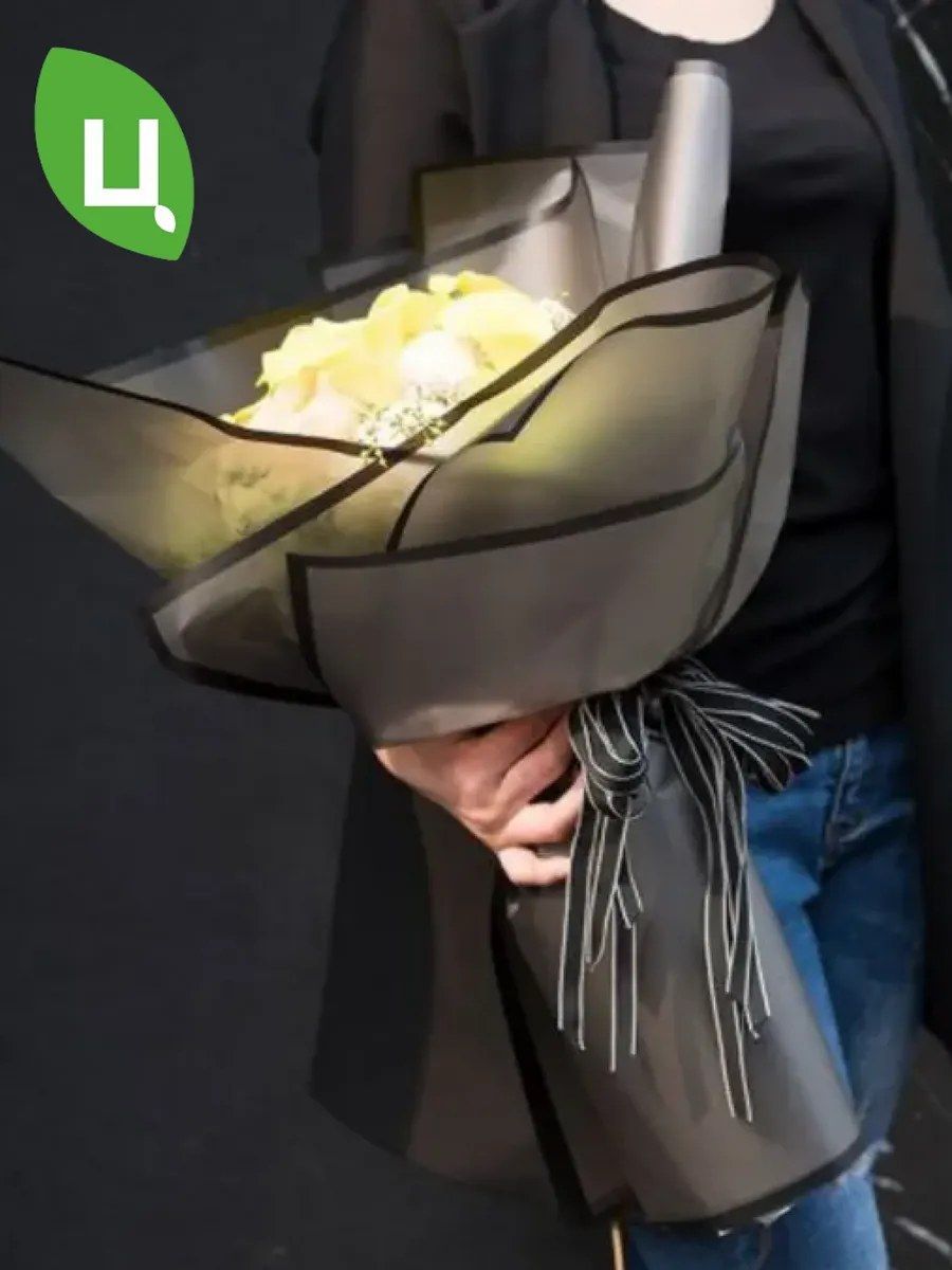 Пленка в листах Тотал Черный 58*58cm P.WM-171 Китай