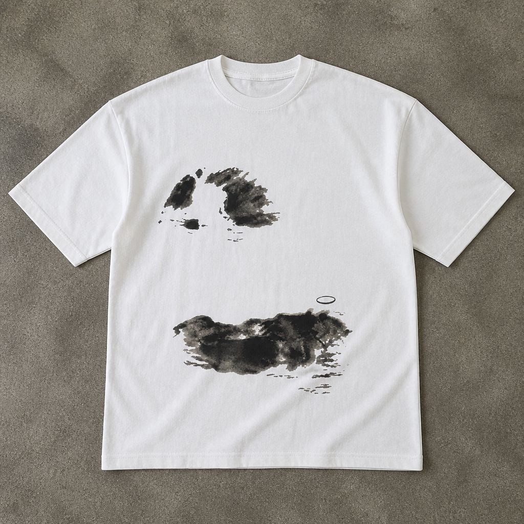 Футболка undercover ss09 юный мученик белая