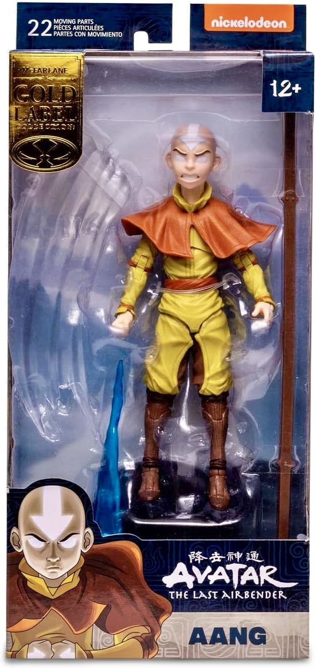Avatar: The Last Airbender фигурка AANG AVATAR STATE (GOLD LABEL)