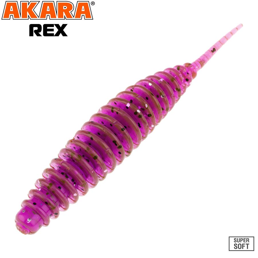 Твистер akara rex 2 413 (8 шт.), RX2-413-F8, (набор из 1 уп.)