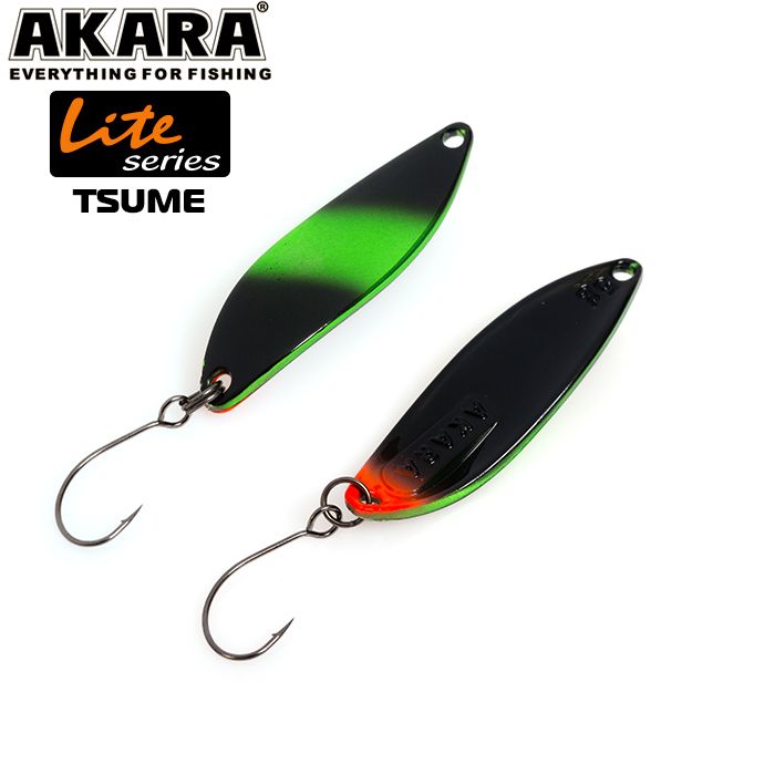 Блесна колеб. Akara Lite Series Tsume 30 2 гр. Green-10