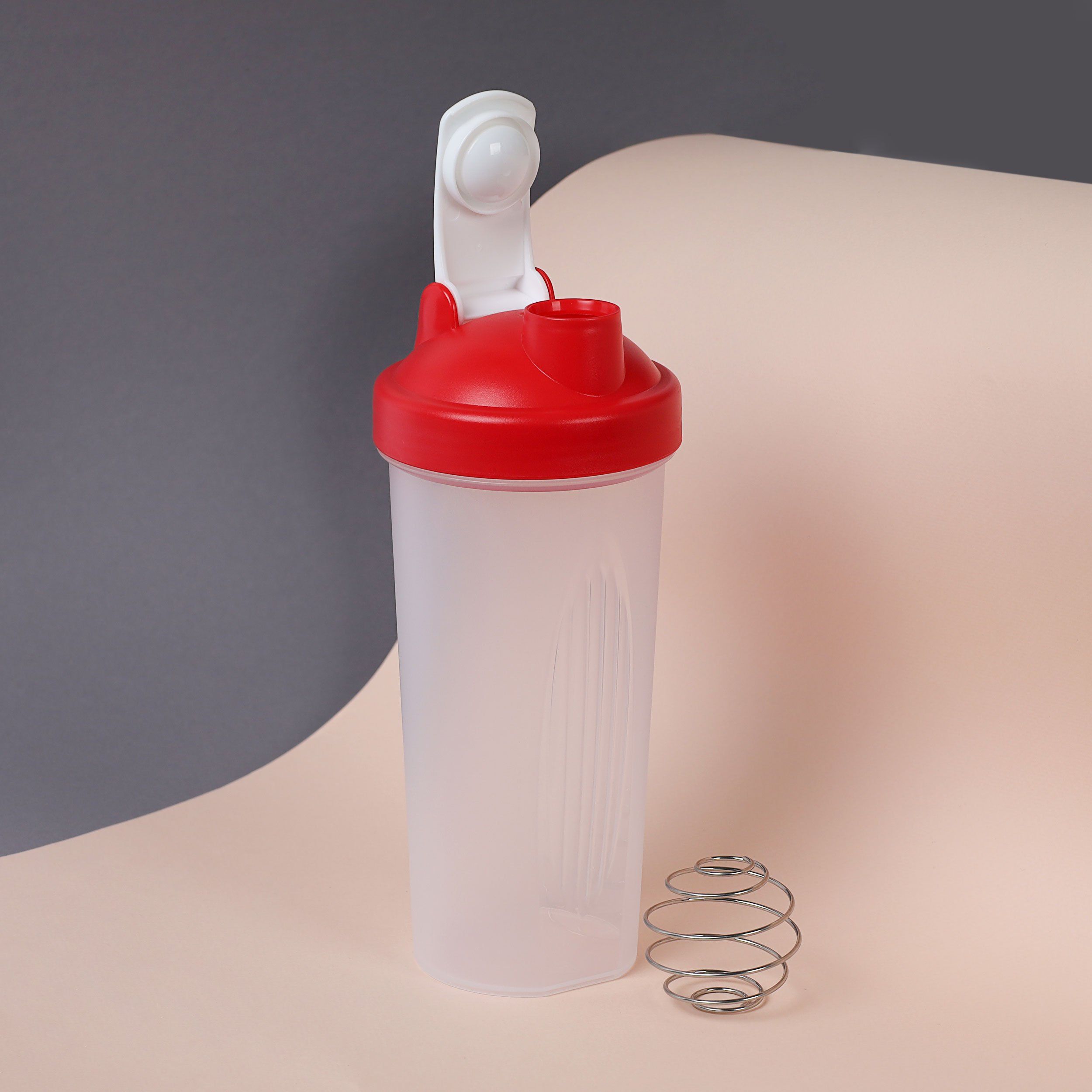 Бутылка/Шейкер SHAKER SHS-600 бело-красная, для спортивного питания Бутылка/Шейкер SHAKER SHS-600 бело-красная, для спортивного питания