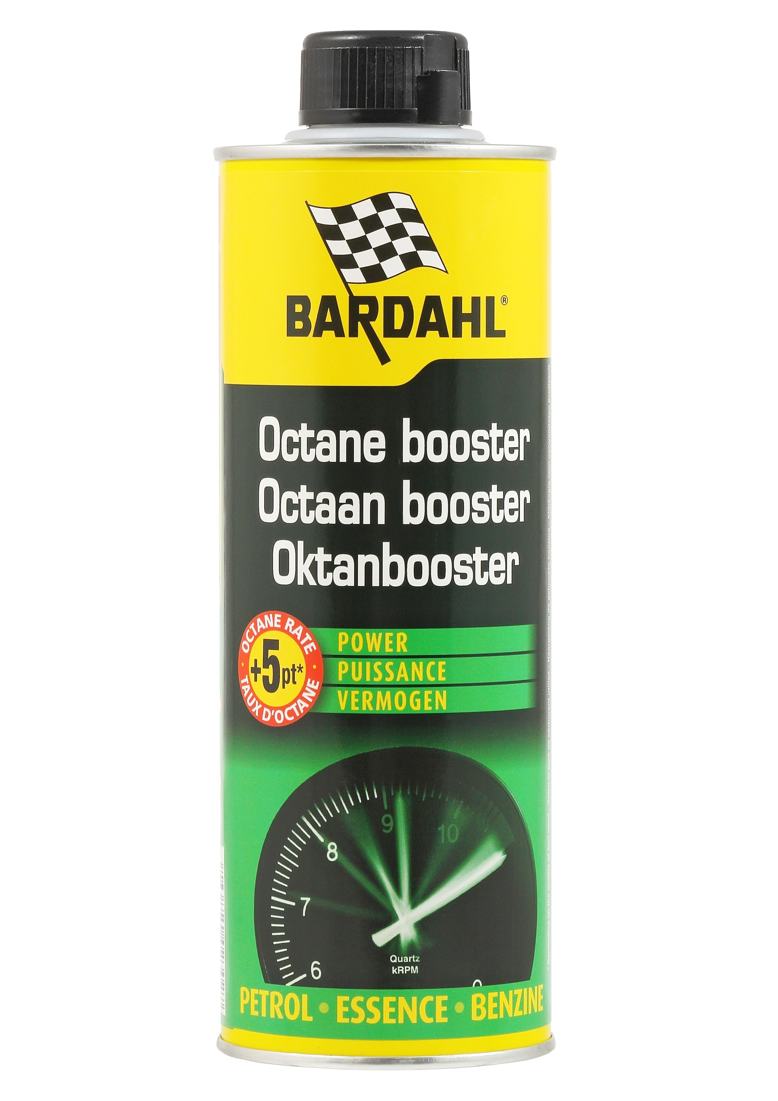 Присадка для повышения октанового числа в бензин BARDAHL Octane Booster октан-корректор (2302B) 0,5л