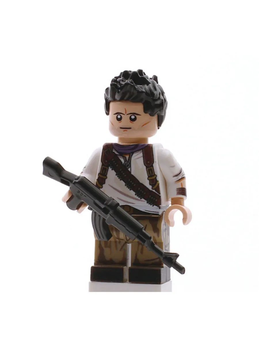 Минифигурка Нейтан Дрейк / Uncharted / Совместима с конструкторами