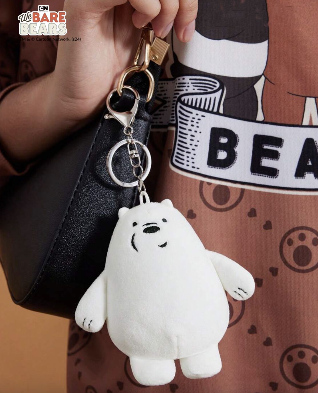 We Bare Bears / Вся правда о медведях Плюшевый брелок Айсберг Белый медведь