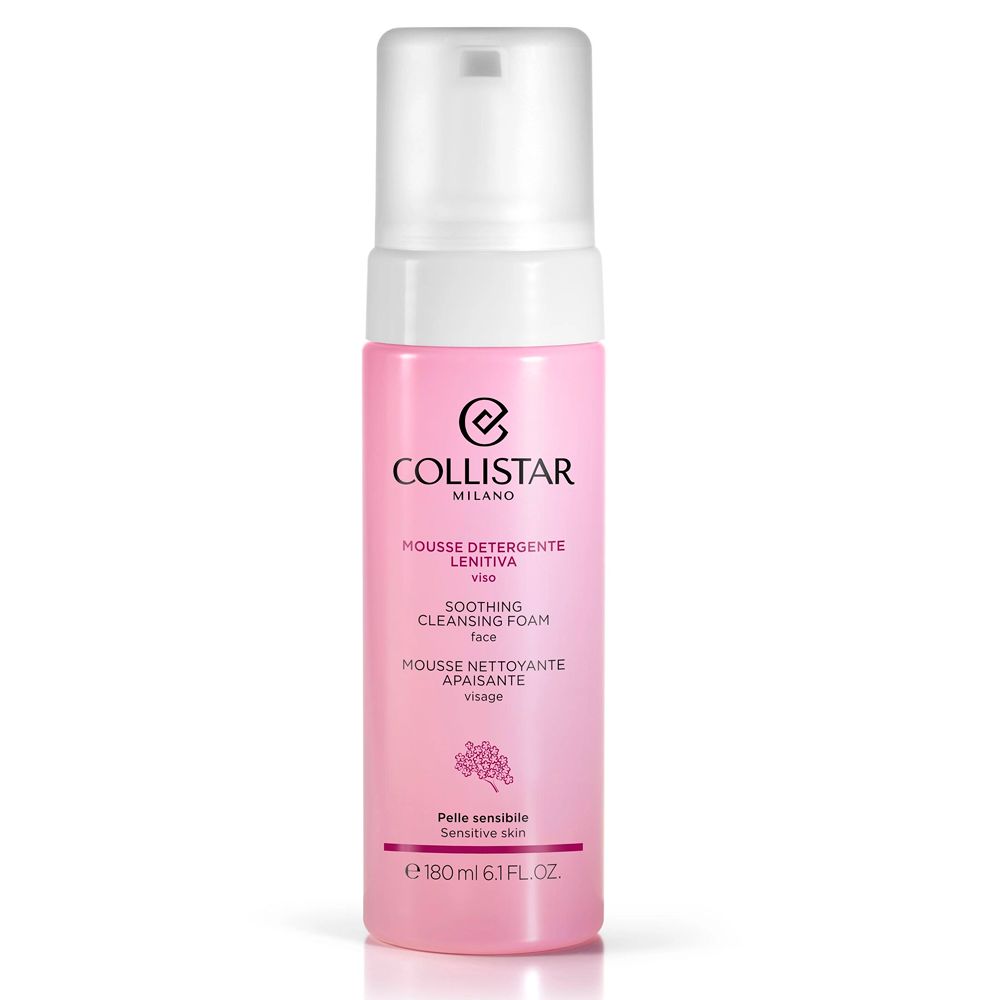 Collistar - Soothing Cleansing Foam Успокаивающая очищающая пенка для умывания 180 мл купить