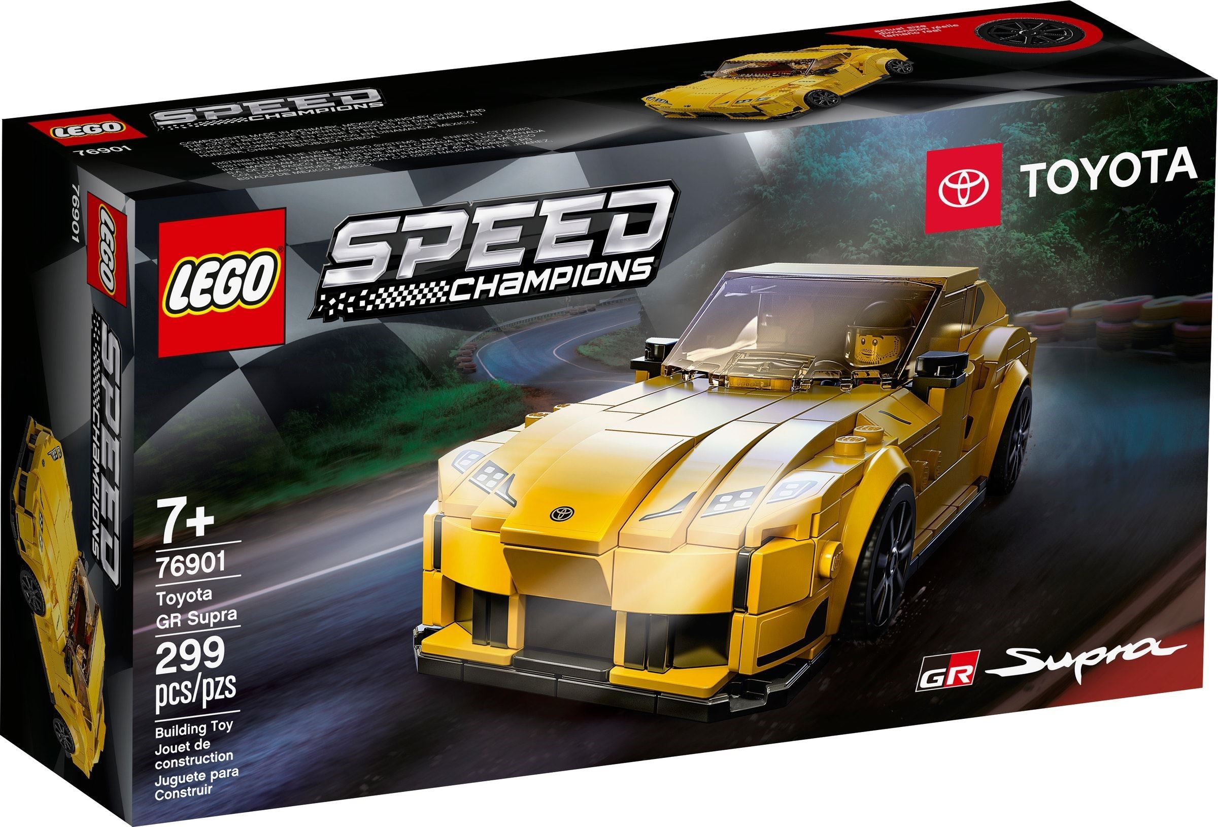 Конструктор LEGO Speed Champions 76901 Toyota GR Supra